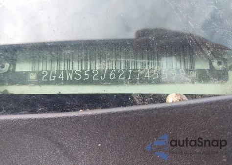 2002 Buick Century Custom из США, поврежденный, VIN 2G4WS52J621145599